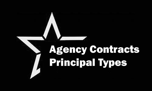 Виды агентских договоров Agency Agreement